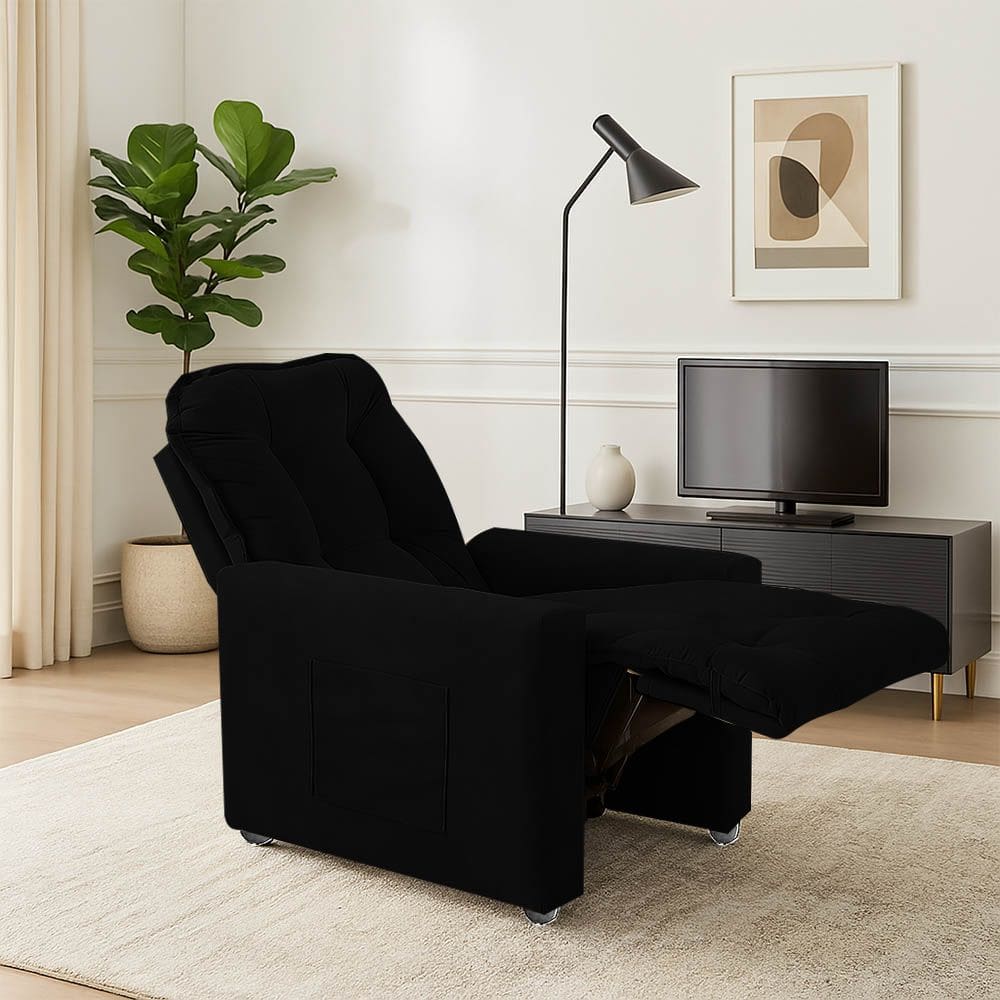 Poltrona Cadeira Vitória Papai e Mamãe Com Encosto Macio Para Sala De Descanso