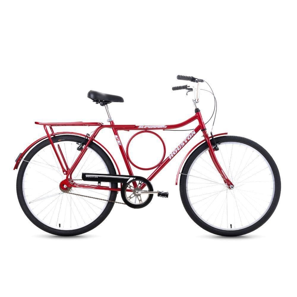 Bicicleta Houston Aro 26 Super Forte Vermelho