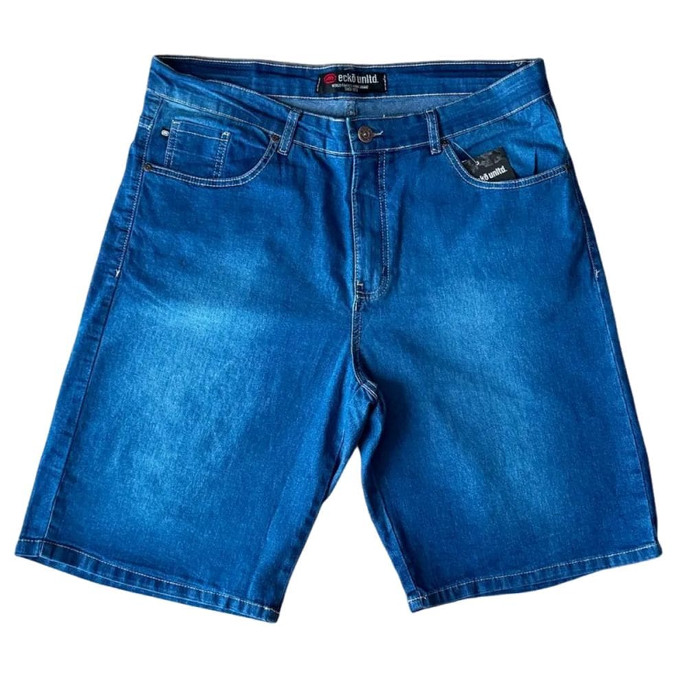 Bermuda Ecko Masculina Jeans Ek457 Plus Size
