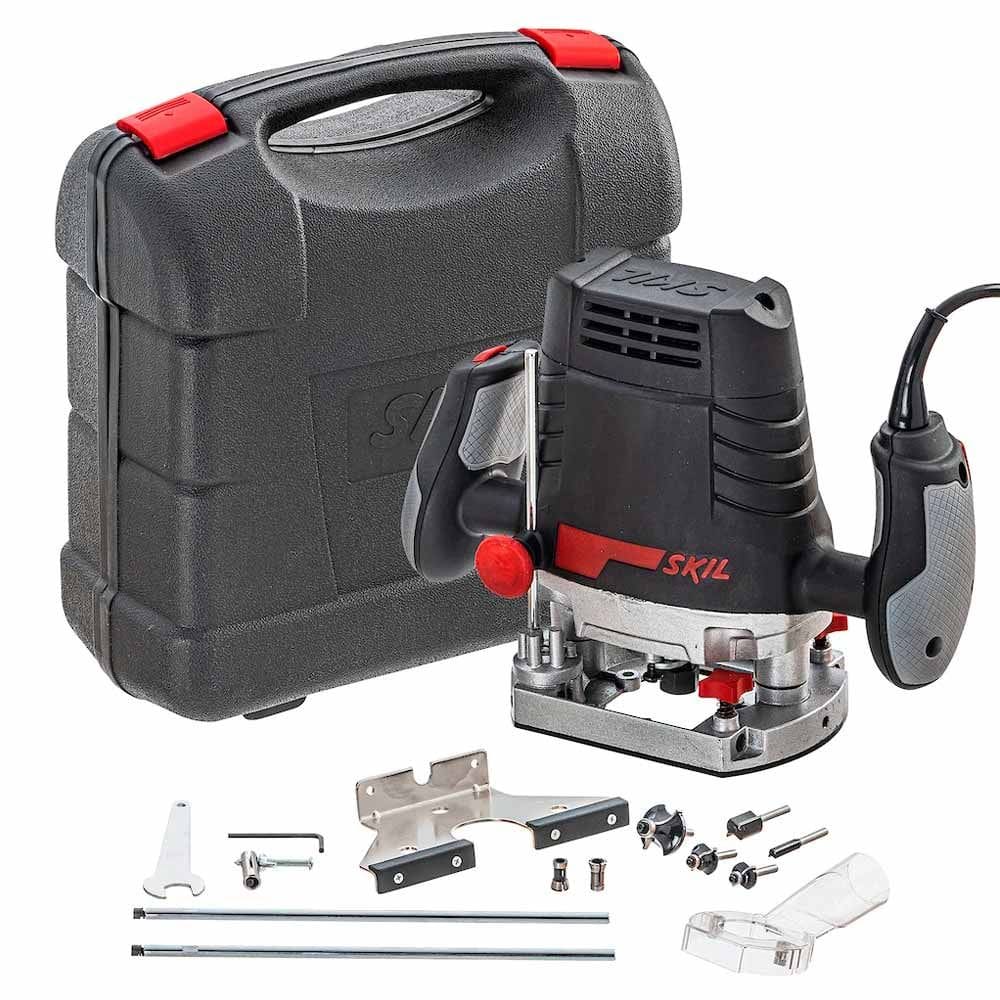 Tupia de Coluna Maleta Com 13 Acessórios  1100W 1831 Skil 127V