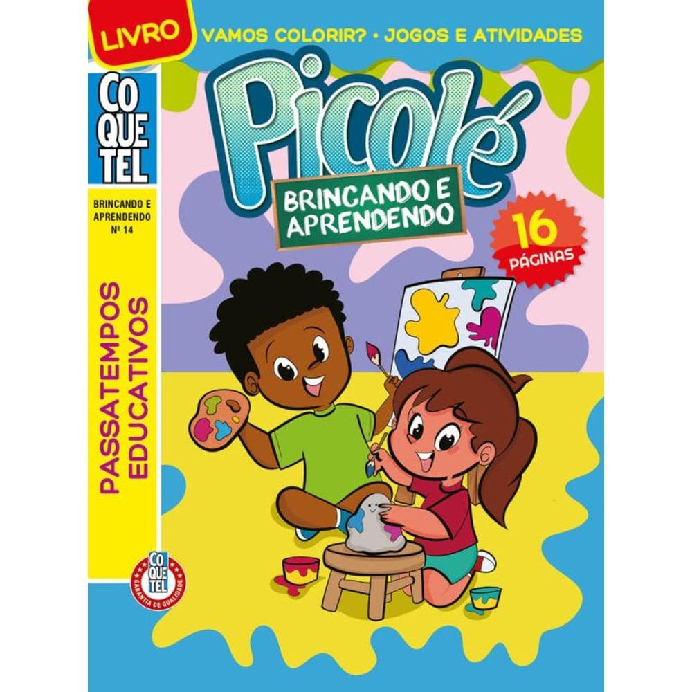 Livro Coquetel Picolé 14: Brincando e Aprendendo