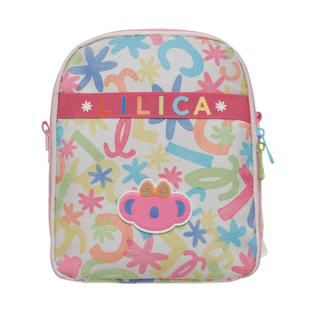 Lancheira Térmica Escolar Lilica Ripilica Florescer 2 em 1