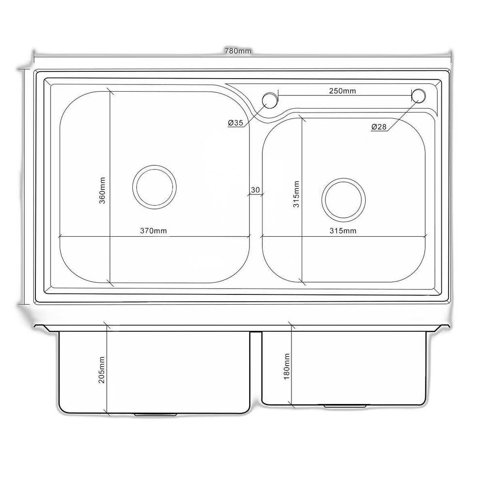 Cuba Dupla Cozinha Gourmet Inox Luxo Com Acessórios Brinovar