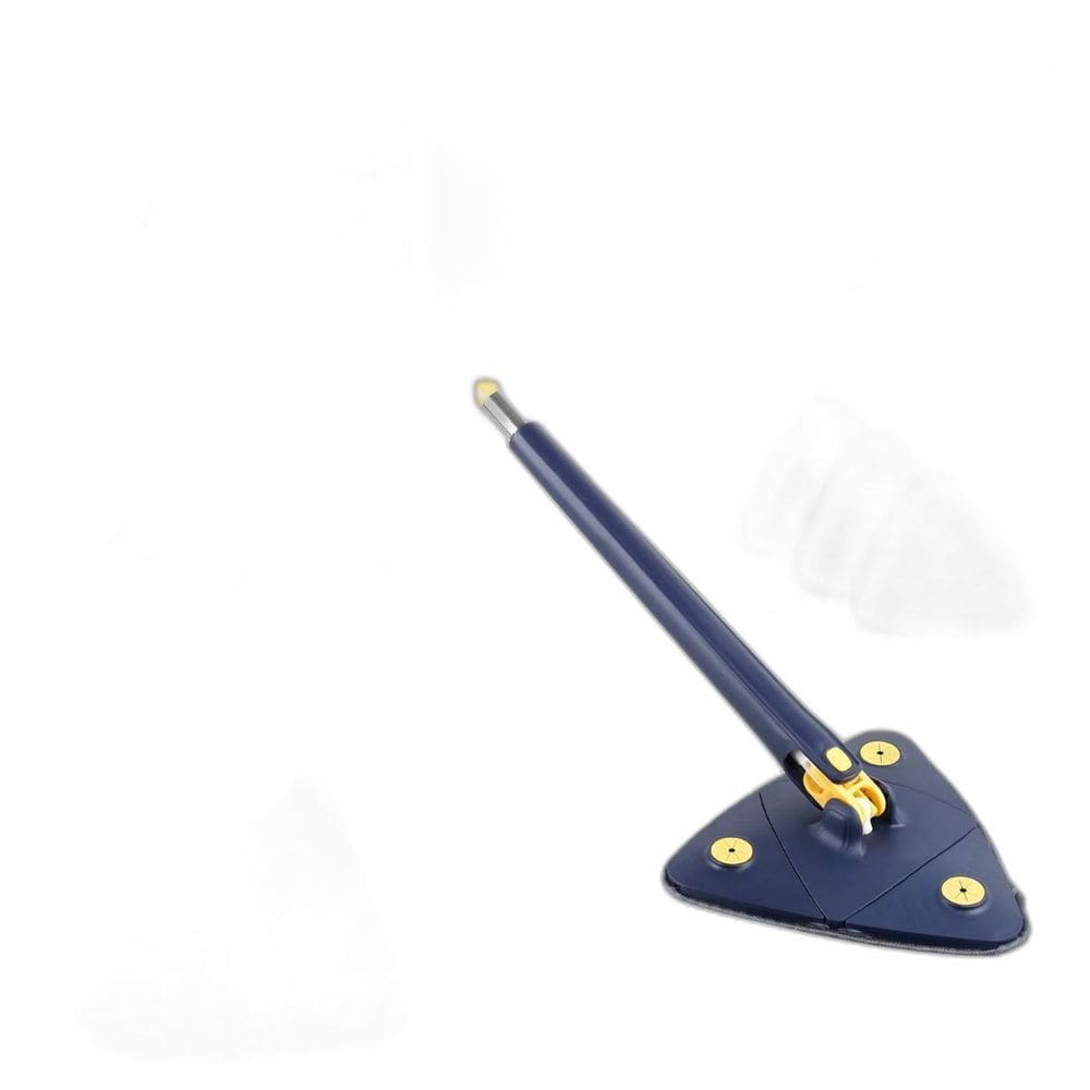 Rodo Esfregão Giratório Triangular Com 2 Refil Limpeza