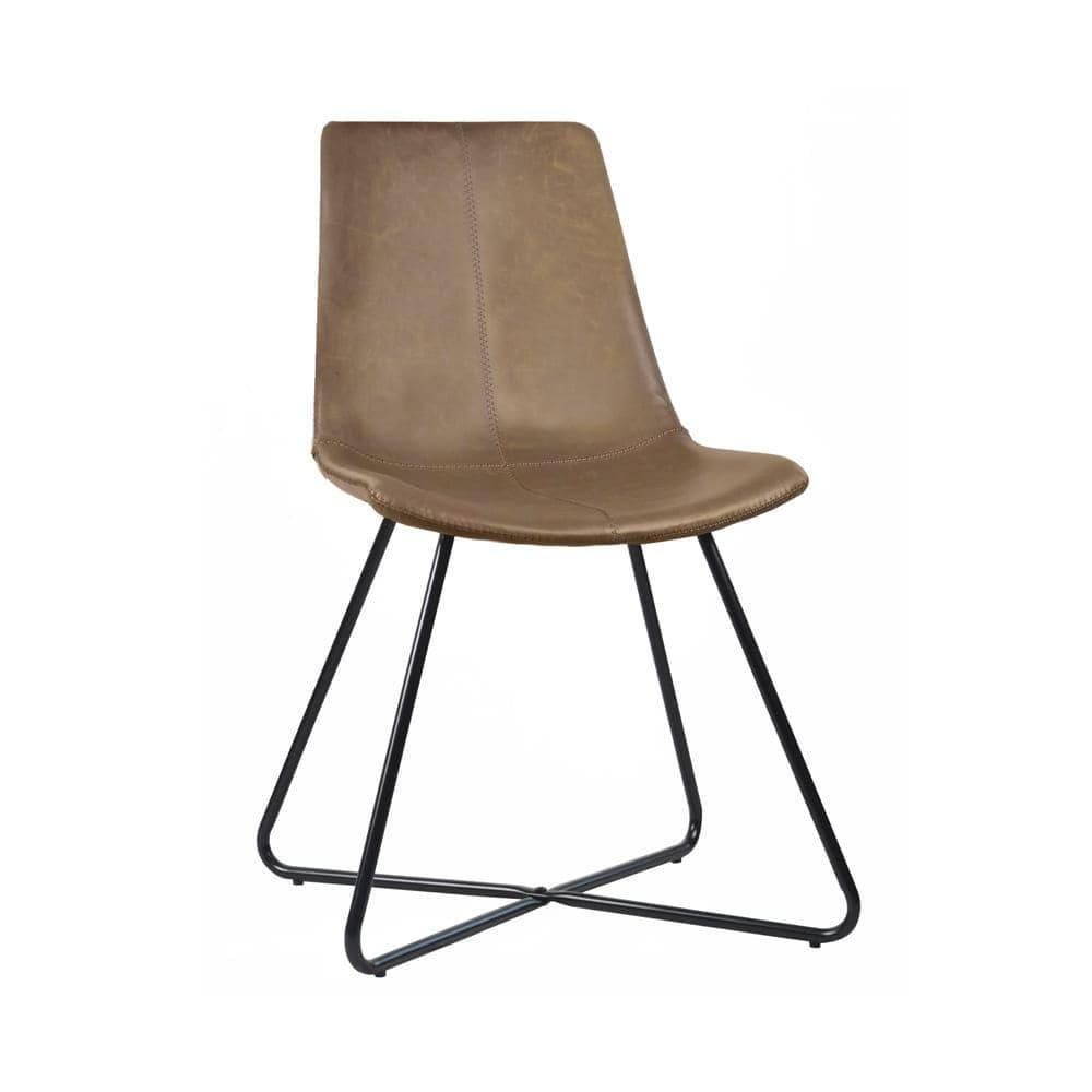 Cadeira Sala De Jantar E Cozinha Brenda Marrom Rivatti