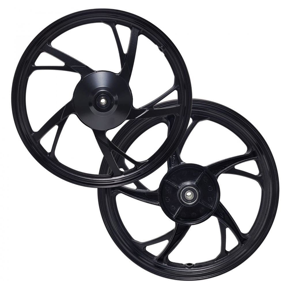 Roda Par Biz 125 2005 A 2022 Biz 100 2013 A 2015 Biz 110 2016 A 2022 Pe Galinha Freio Tambor