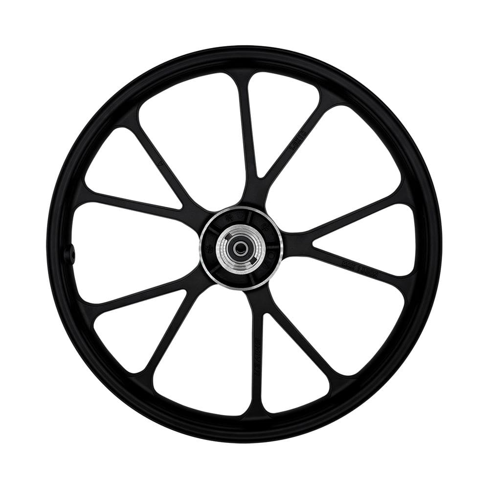 Roda Dianteira Honda Cdg Titan 150 Fan 150 2004 A 2013 Esd V-Shape Preto Freio Disco Sem Camara Shiver