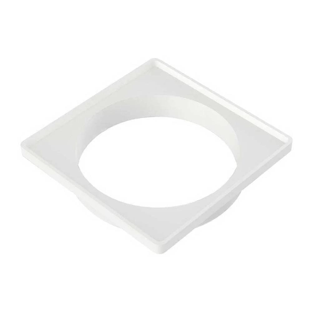 Porta Grelha Quadrado Para Grelha Quadrada 150 Mm Branco - 27.59.118.3 - Tigre