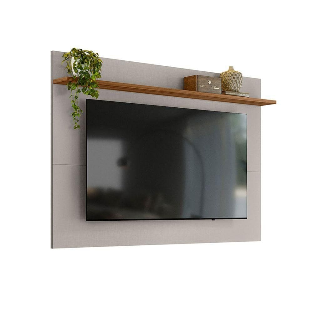 Painel Para Tv Nt 1305 Off White Com Freijó - Notável