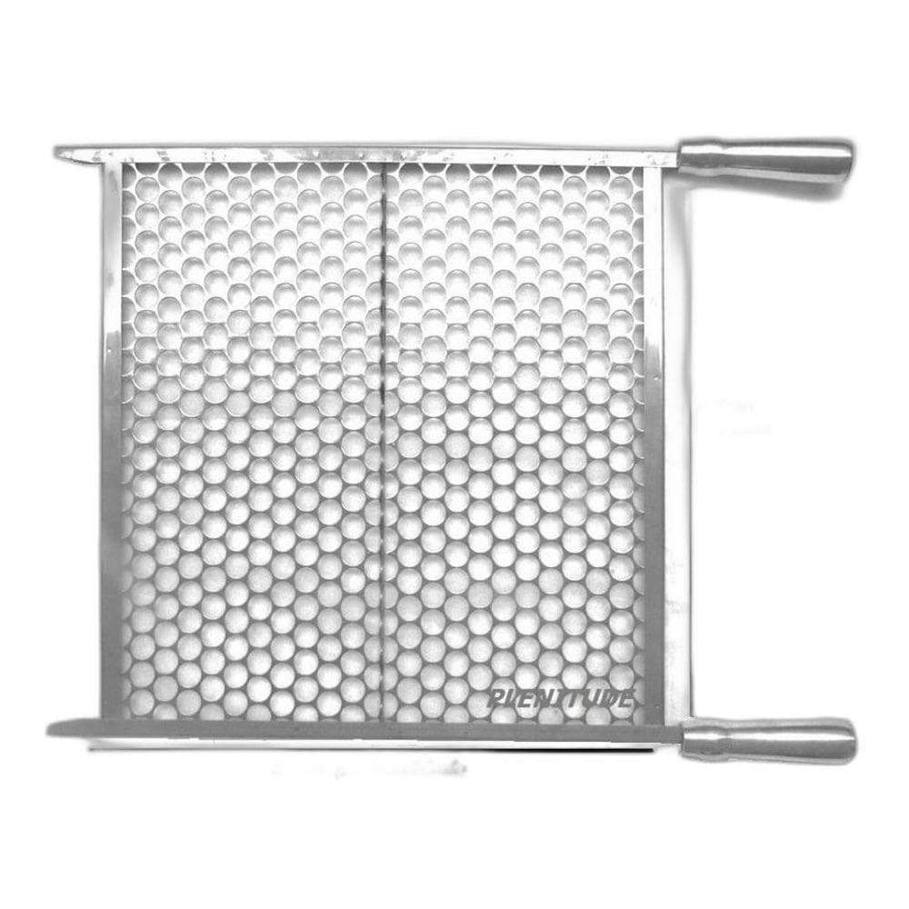 Grelha Para Churrasqueira Moeda Inox 60Cm Larg E Apoio