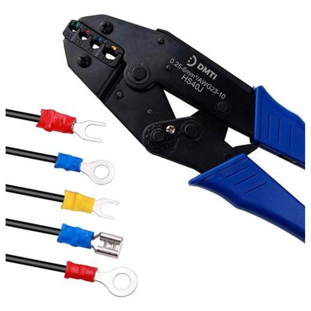 Alicate Prensar Crimpar Terminal Pré E Isolado 0,25 A 6Mm