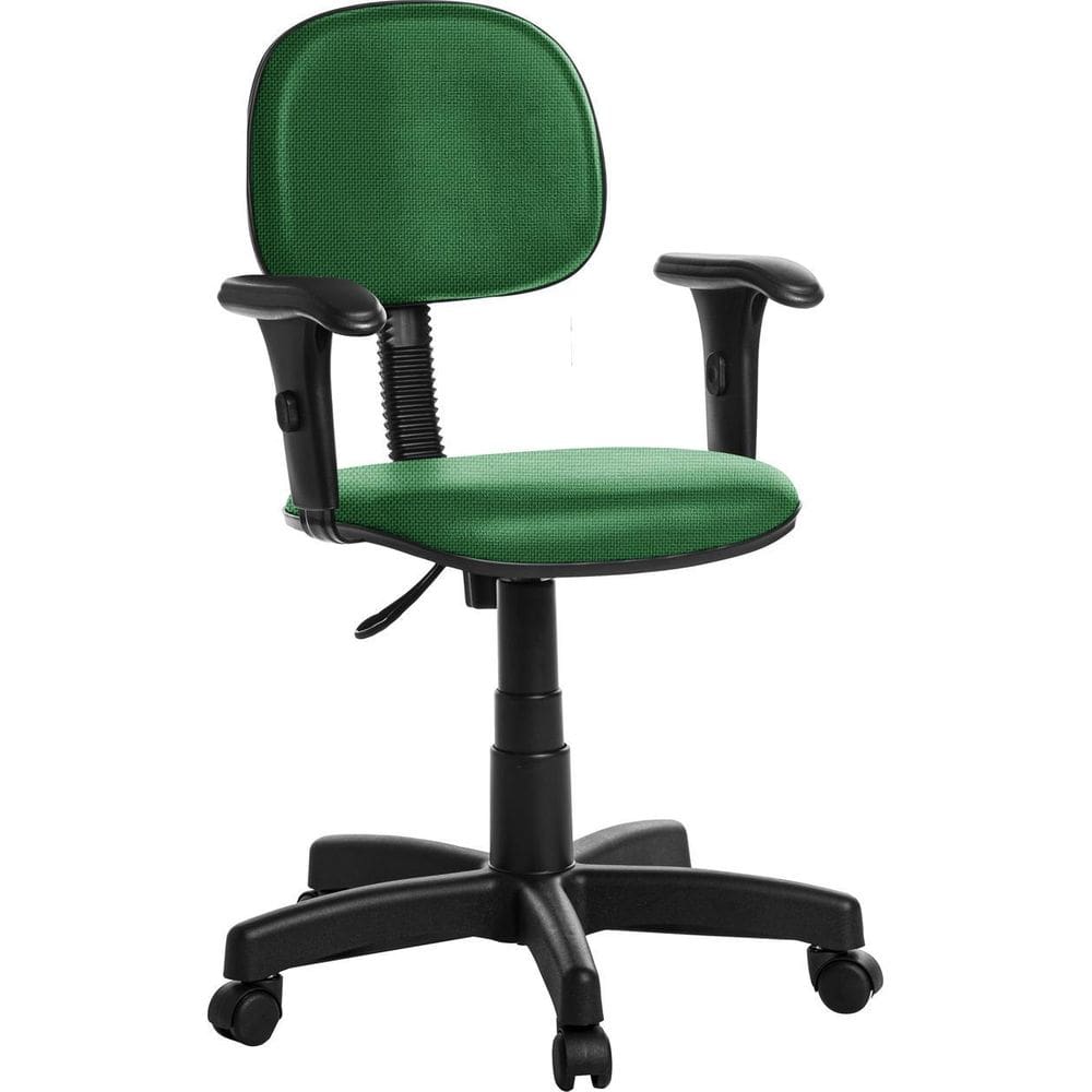 Cadeira de Escritório Secretaria Verde 42x4x39 Polipropileno