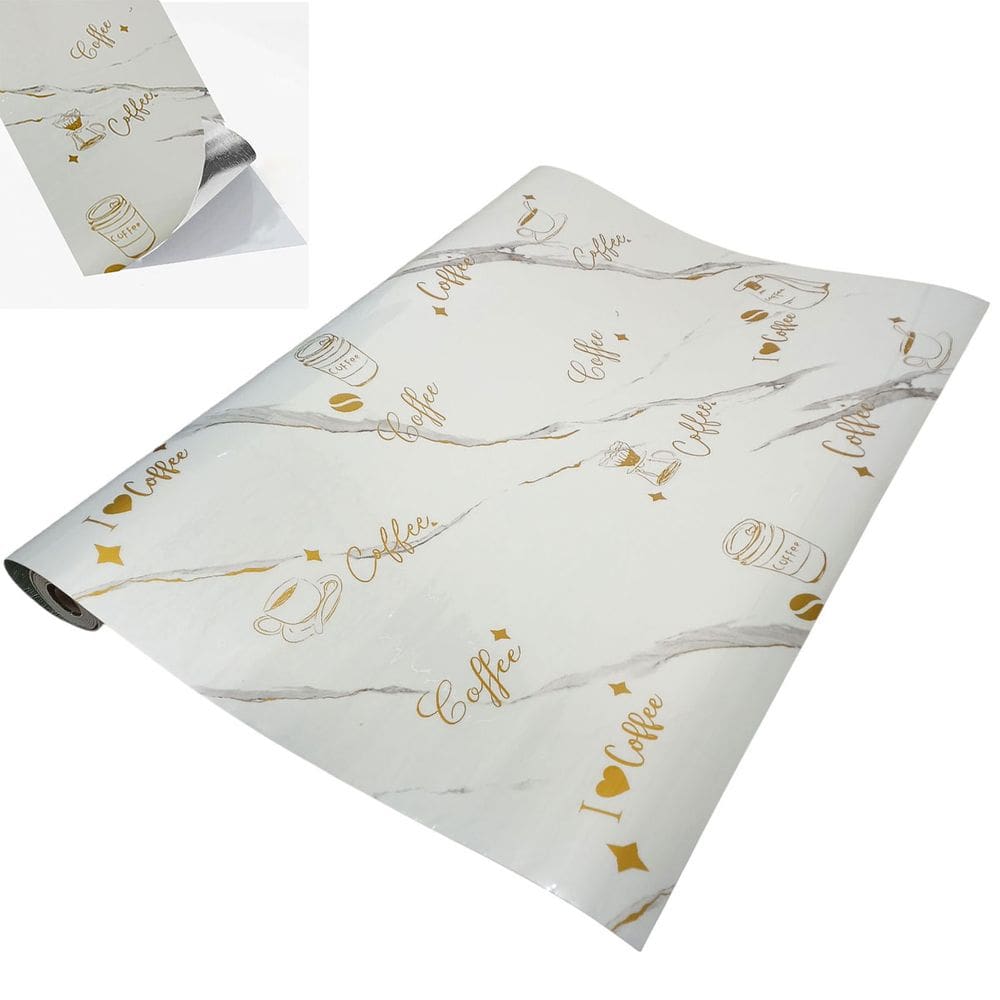 Papel de Parede Adesivo Autocolante Marmore Reparo Obra Reforma Cozinha Envelopamento Moveis Bancada Decoraçao