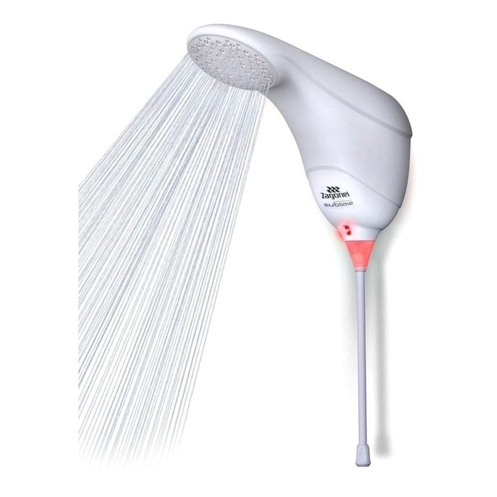 Chuveiro Ducha Eletrônica Zagonel Sublime Branco 220V