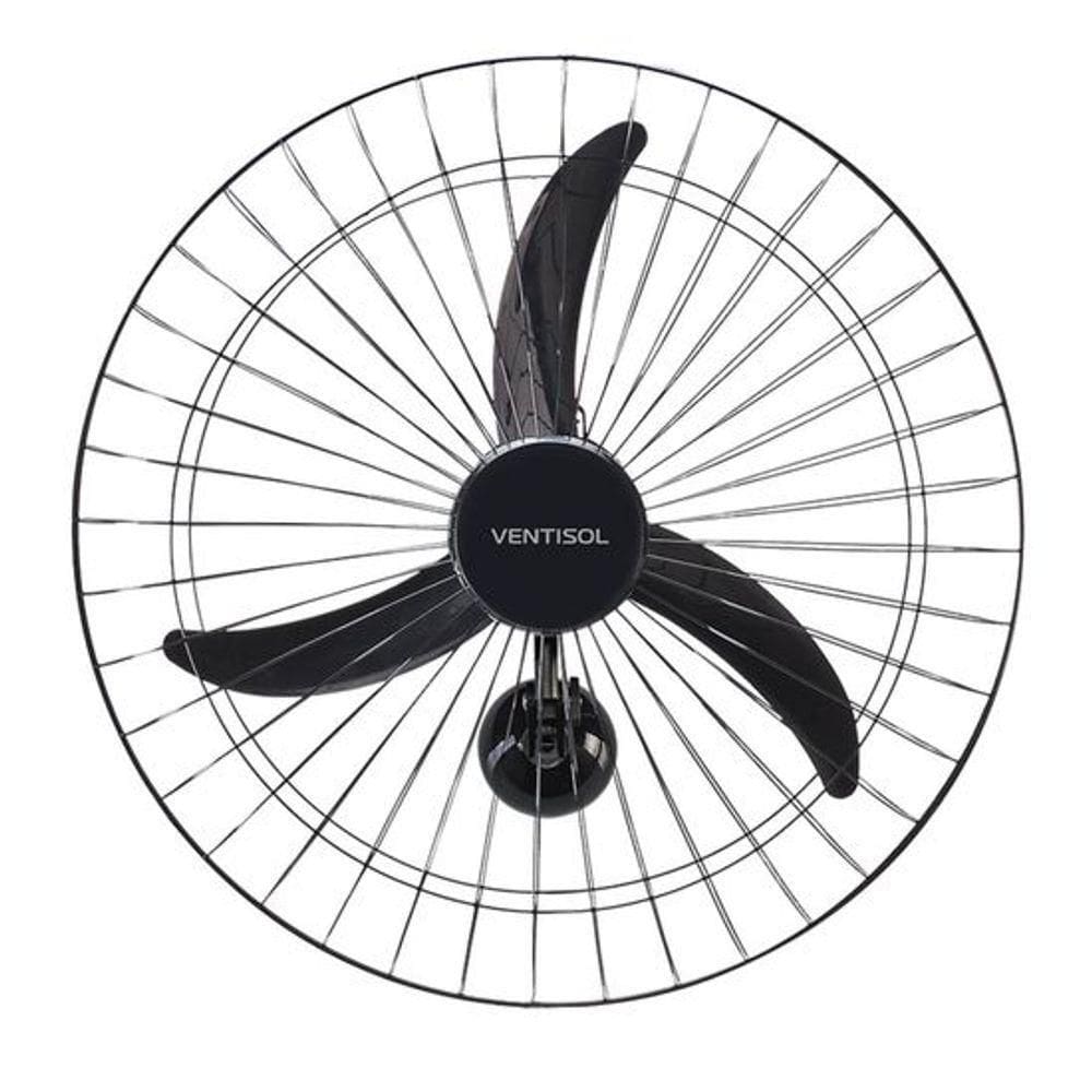 Ventilador De Parede Ventisol New Premium 60cm Preto 220V
