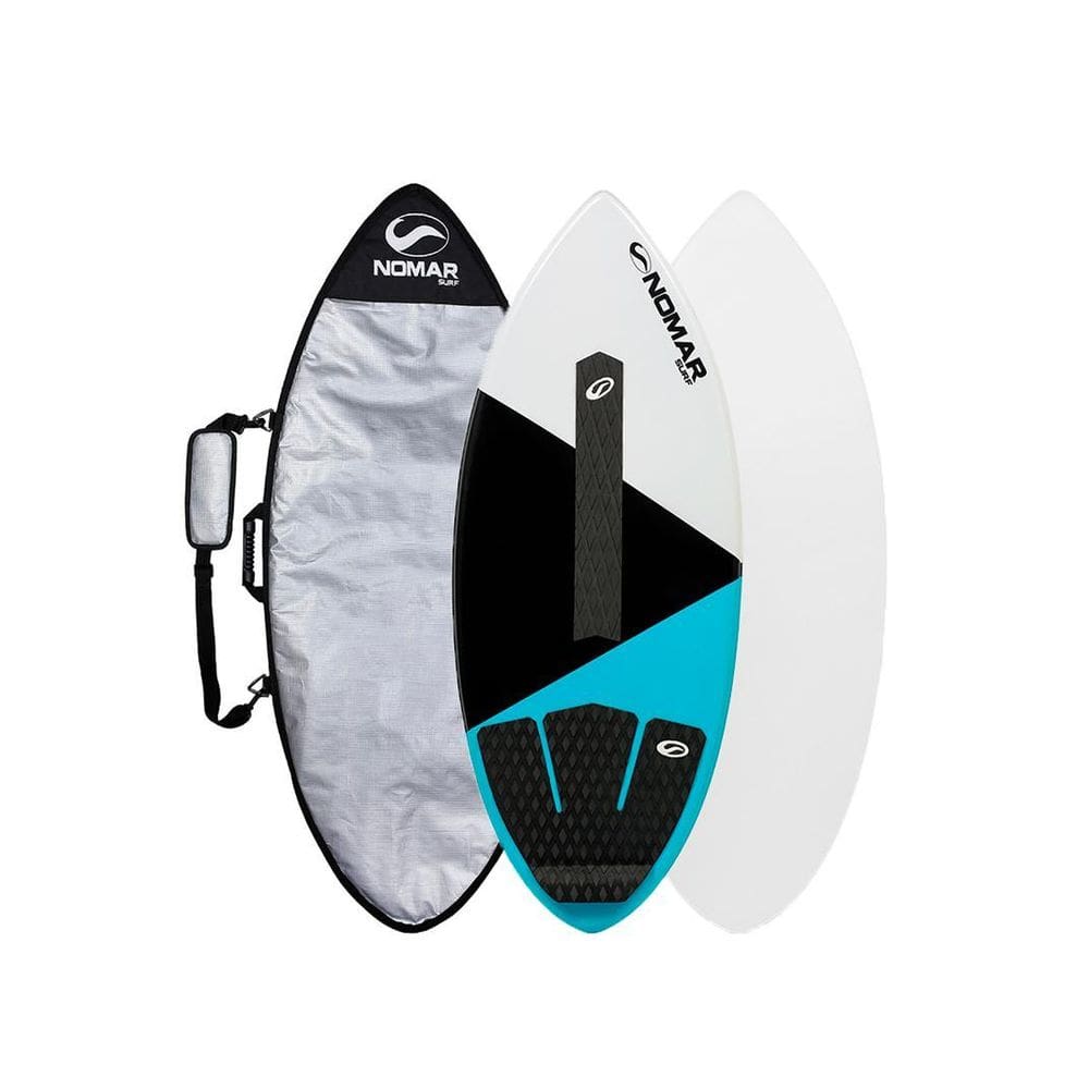 Prancha De Skimboard Profissional 1,32 Tricolor + Capa