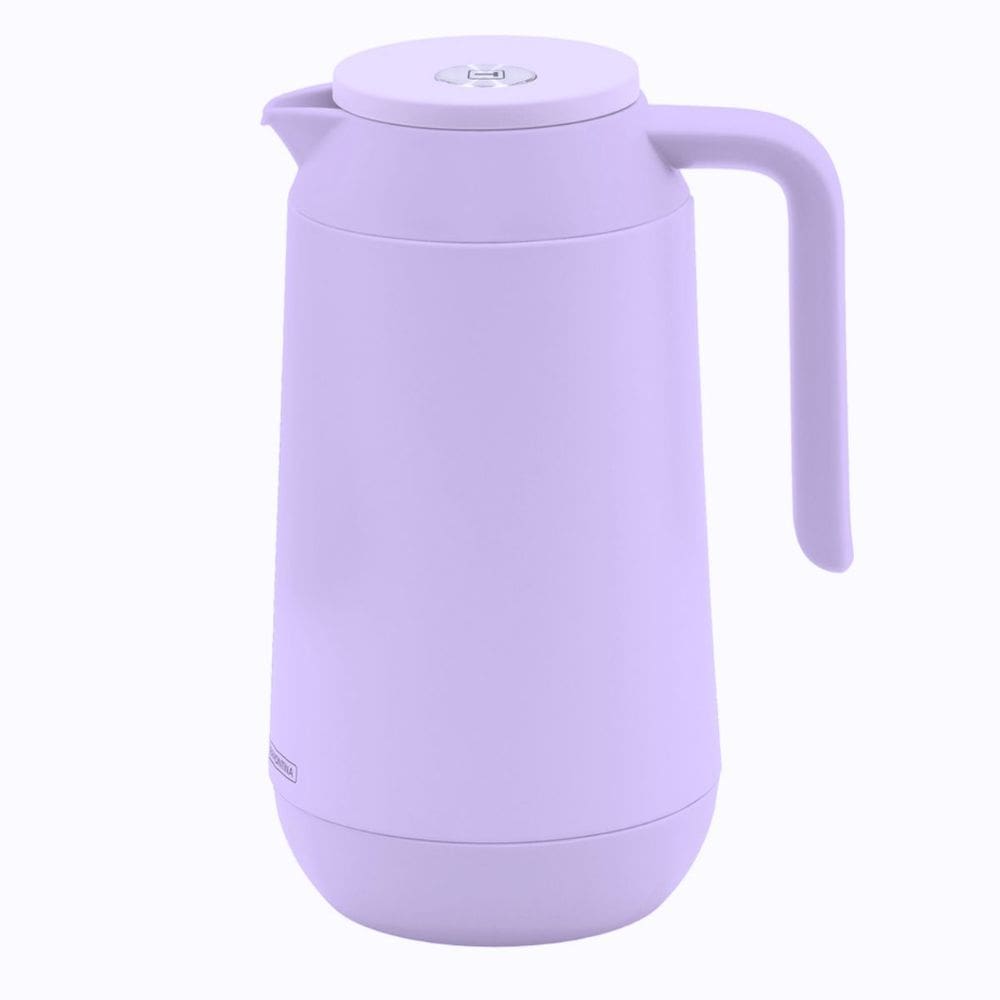 Garrafa Térmica Cafés Chás Bebidas Quentes Frias 1 Litro com Botão de Acionamento Tramontina