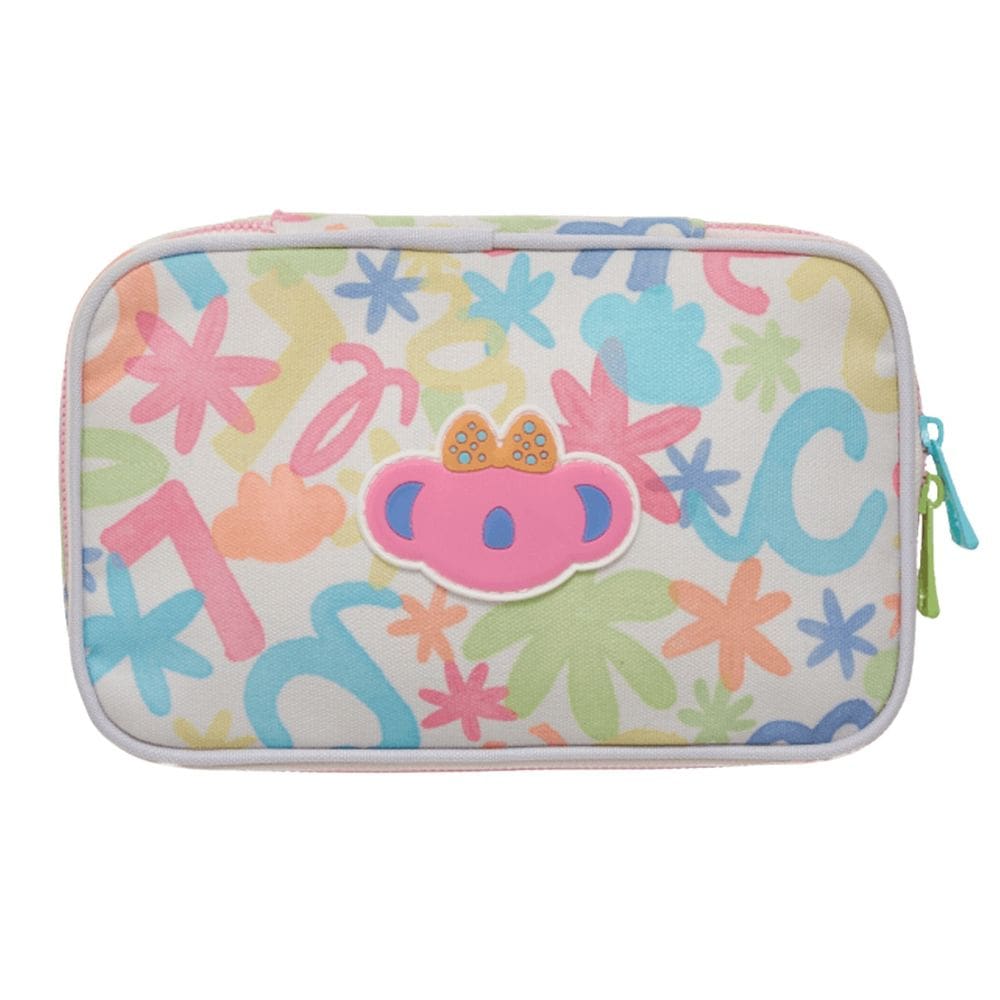 Estojo Box Escolar Lilica Ripilica Vibrant Meninas 100 pens