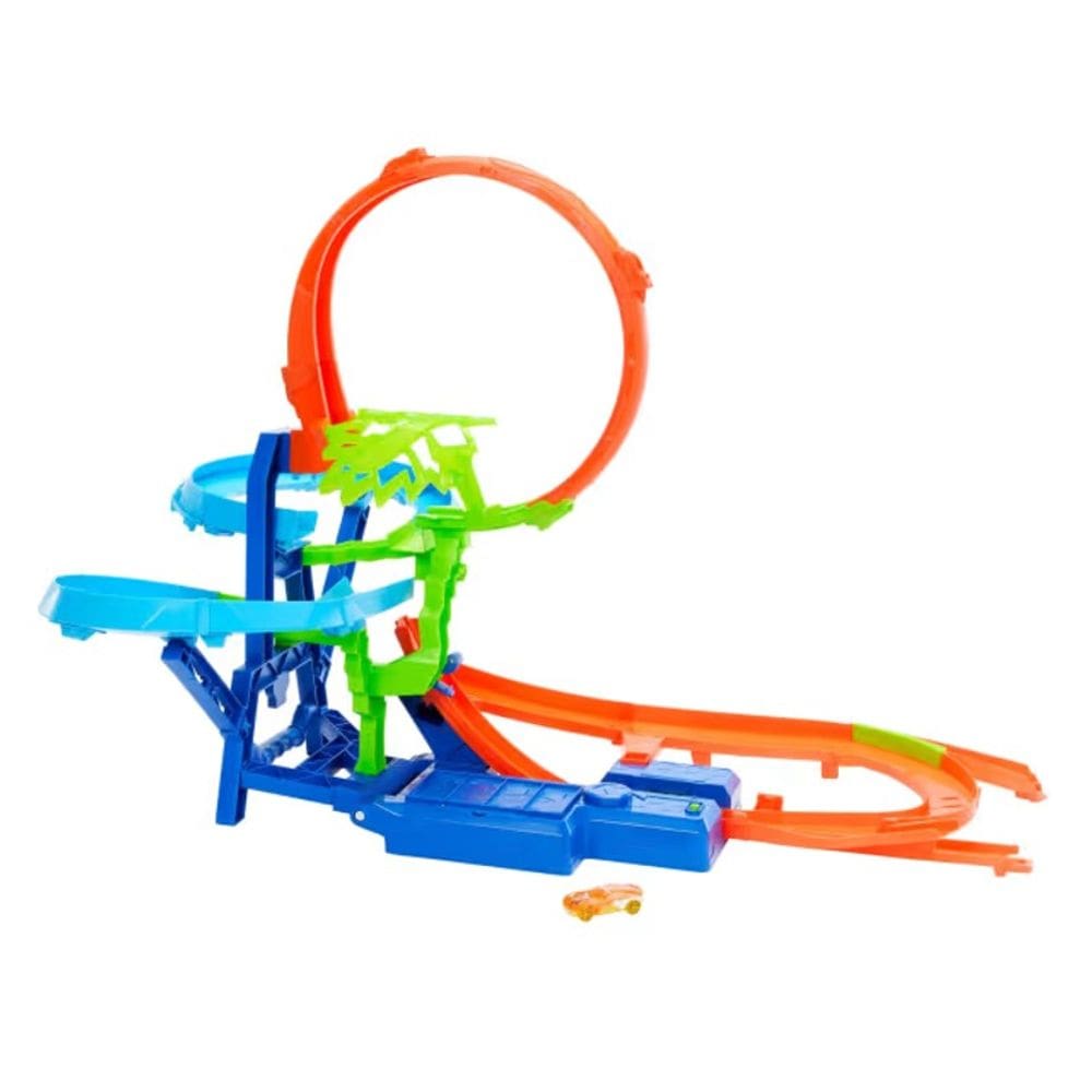 Hot Wheels Stunt Tracks Colisão aérea - Mattel