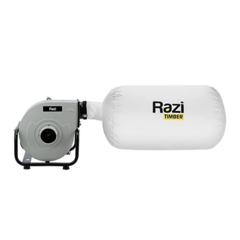 Coletor de Pó Razi Rz-Cpp1mb 1cv 49l 510m³/h Com Hélice Metal, 1 Entrada 100mm e Saco Reservatório