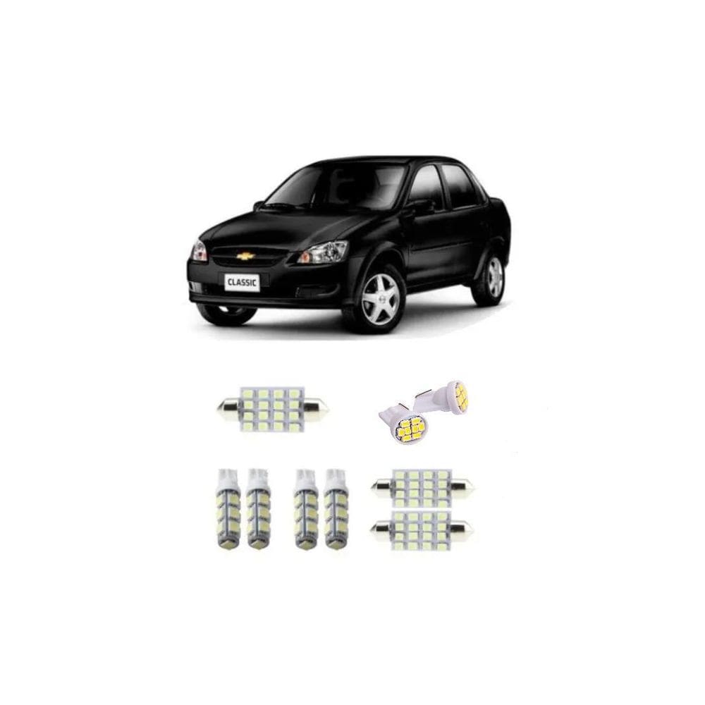 Kit Lâmpada Led Chevrolet Corsa Classic Sedan Tipo Xenon