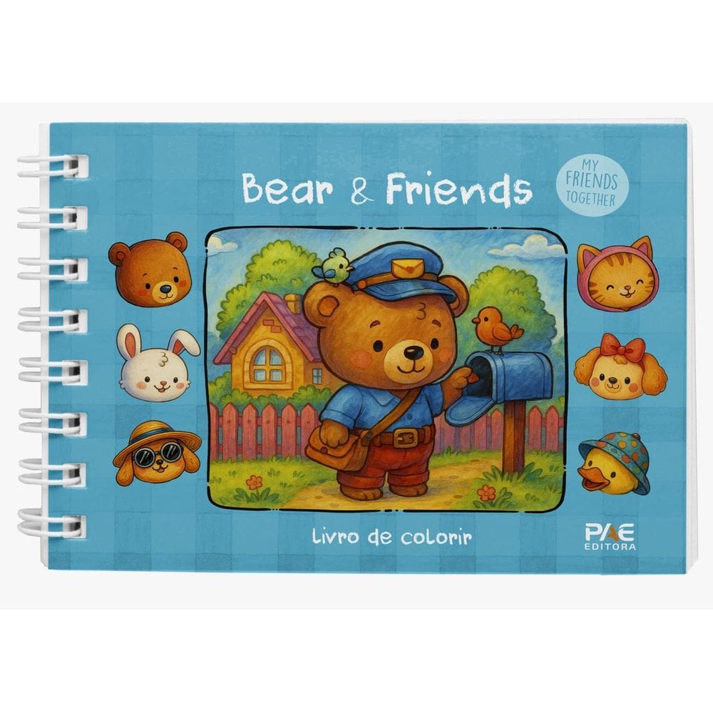 Bear & Friends - Cute & Comfy - Azul