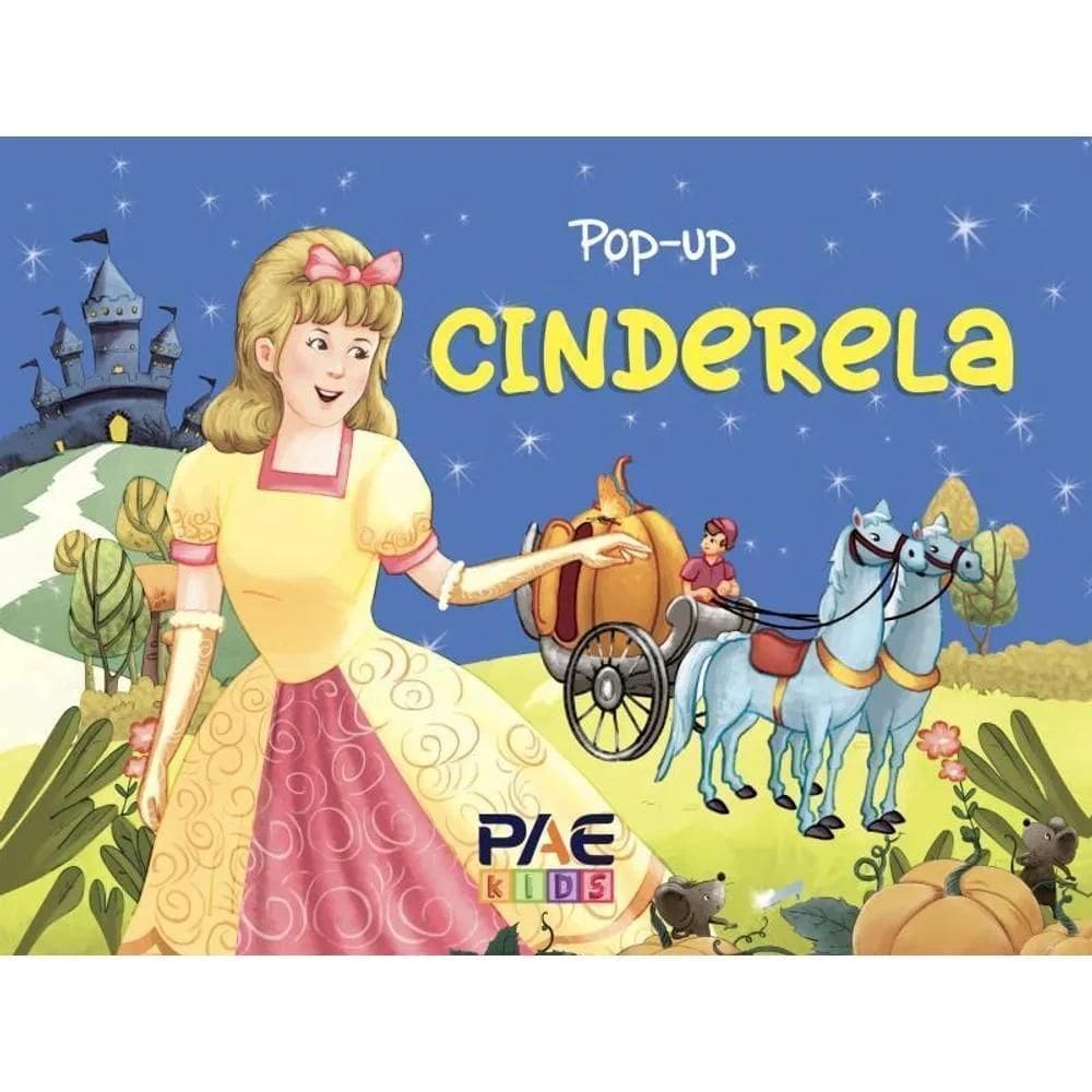 Livro Pop-Up - Cinderela