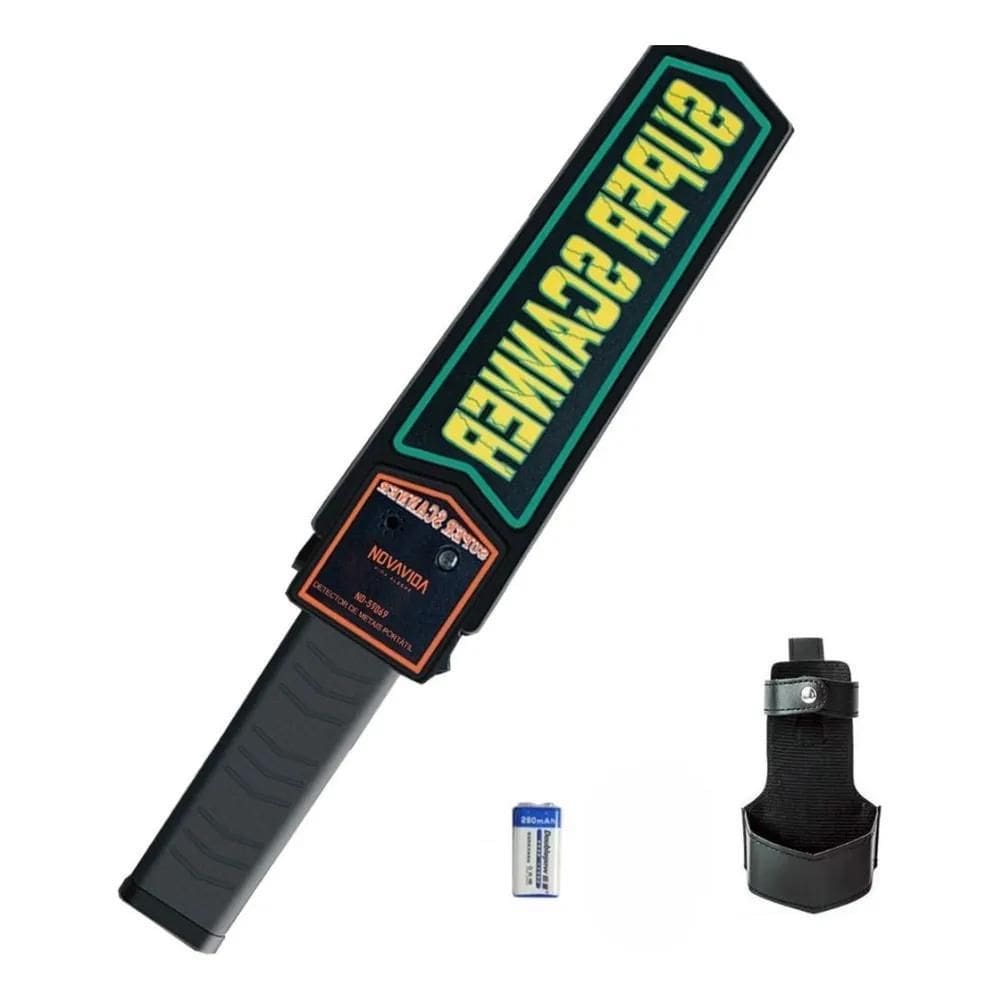 2X Detector De Metal Segurança Portátil Revista