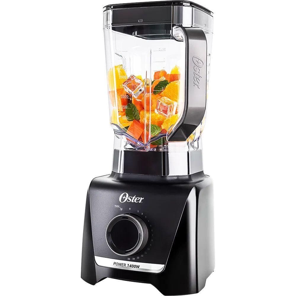 Liquidificador Oster OLI610 1400W Full Black 3,2 Litros 220V