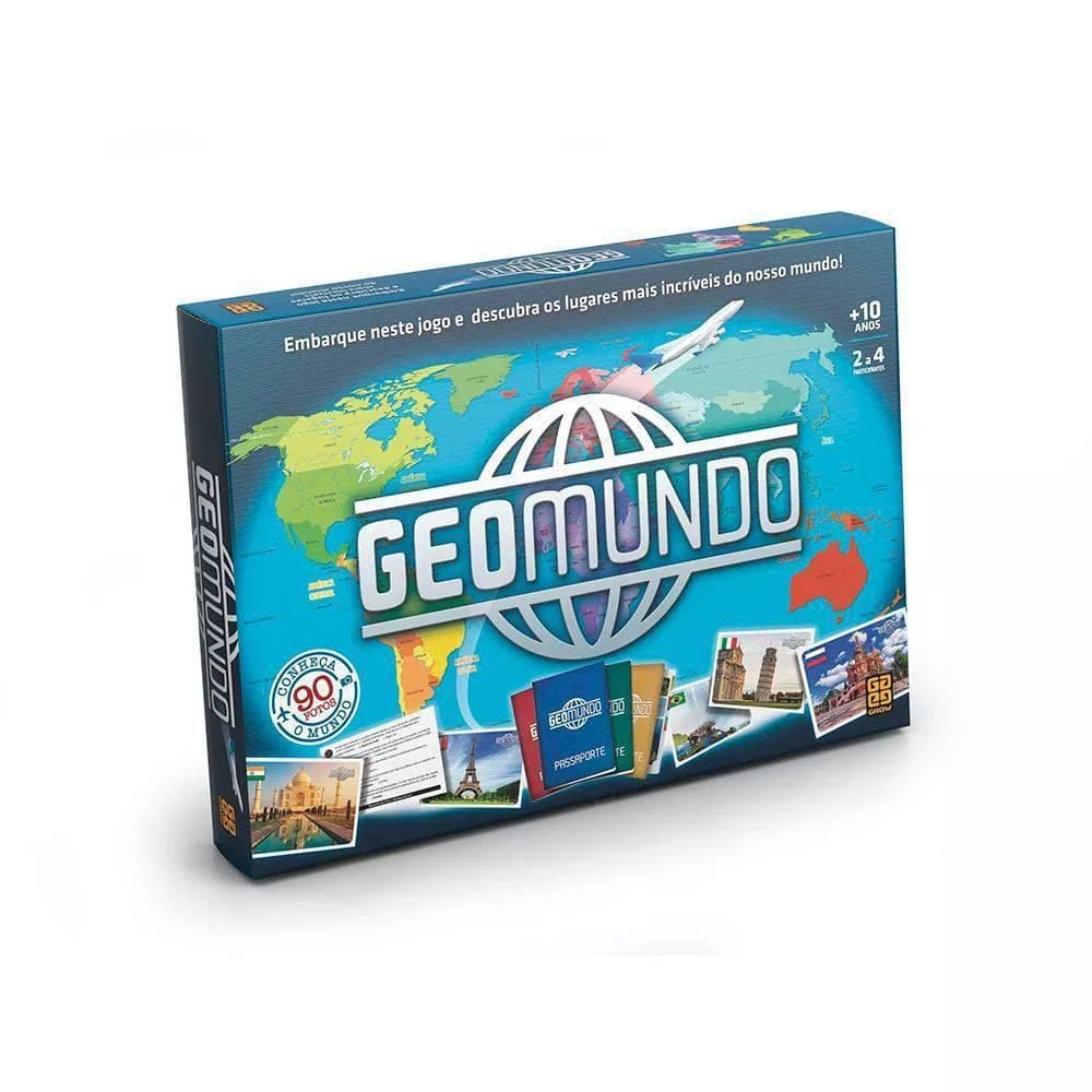 Jogo Geomundo Grow - Descubra os Lugares do Mundo