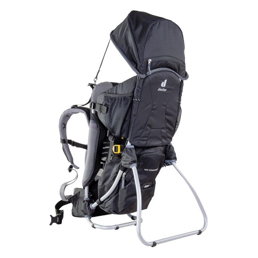 Mochila Deuter Kid Comfort Active I Set Carregar Bebê Preto