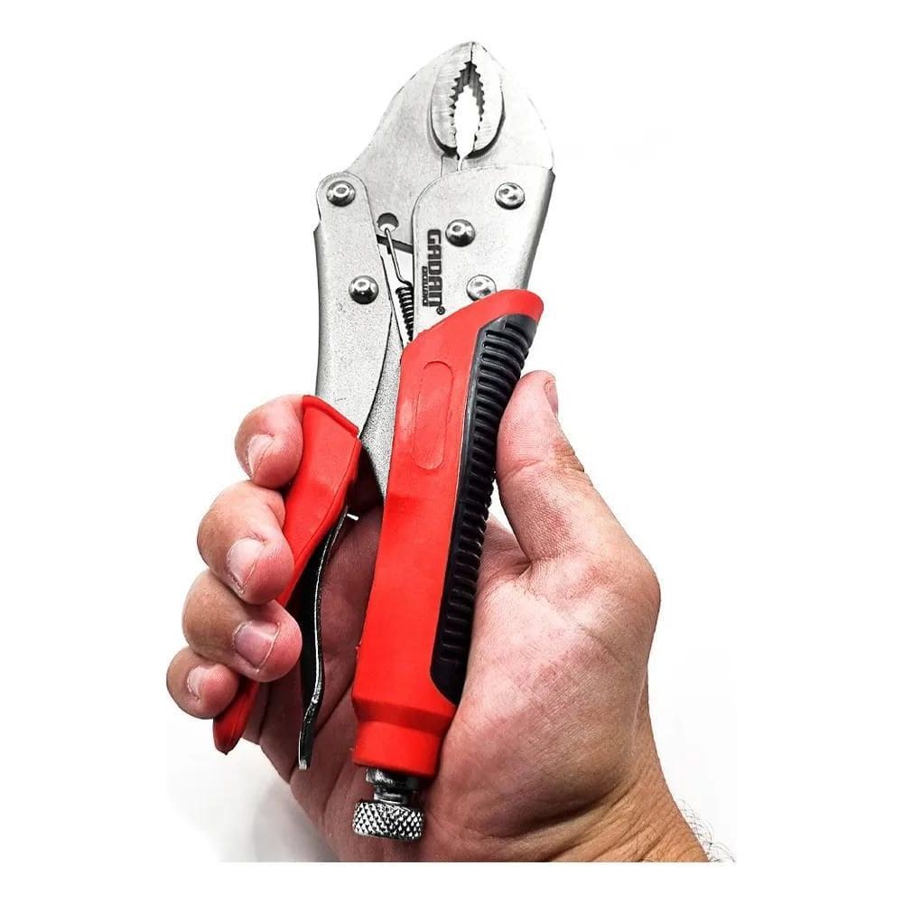 2X Alicate De Pressão Cabo Emborrachado 10 Polegadas Profiss