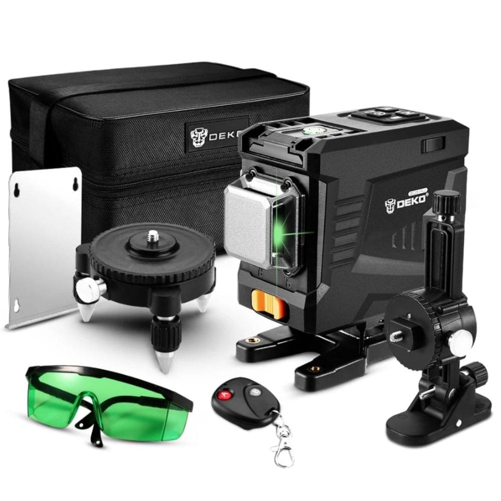 Nível A Laser 3D 12 Linhas Controle Remoto