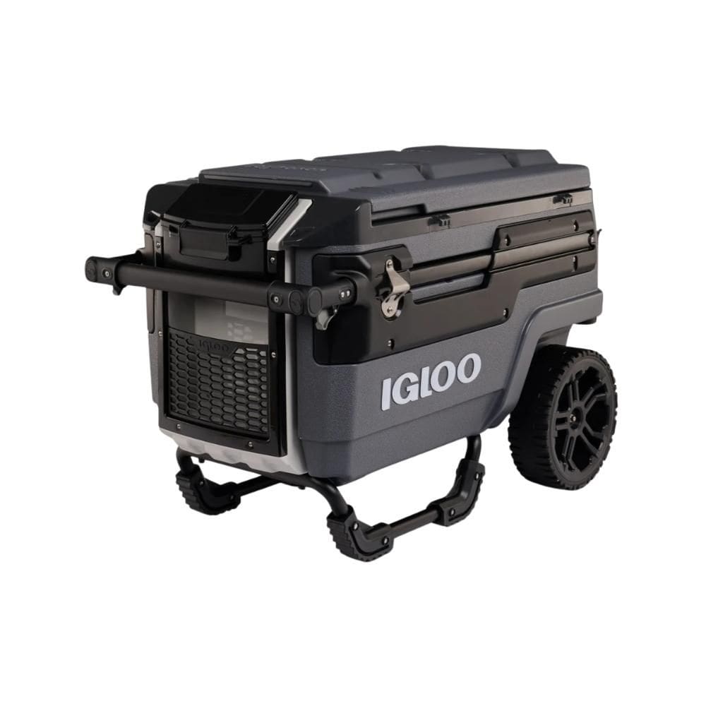 Caixa Térmica Igloo Trailmate 70QT Cinza com Rodas 66L