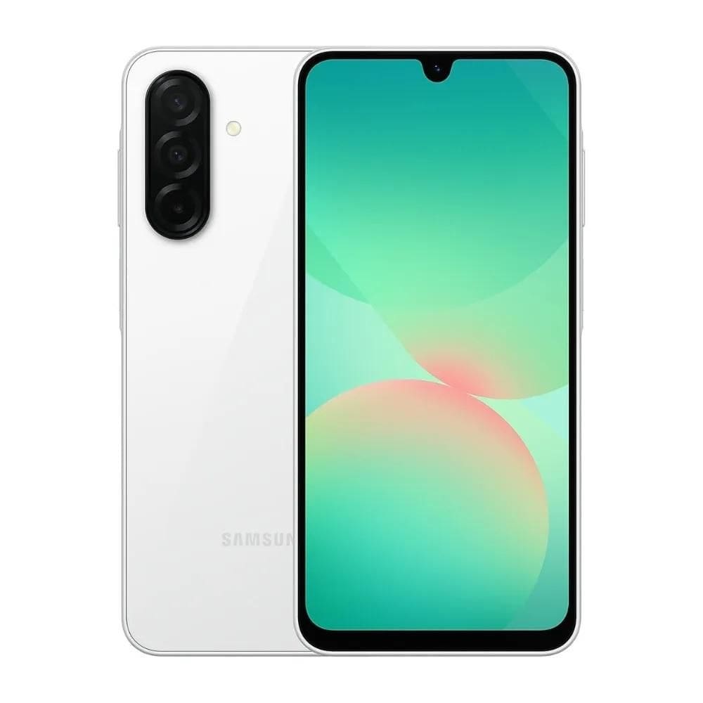 Smartphone Galaxy A26 5G, 256GB, Tela 6.7”, Câmeras 50MB+8MP+2MP, Branco