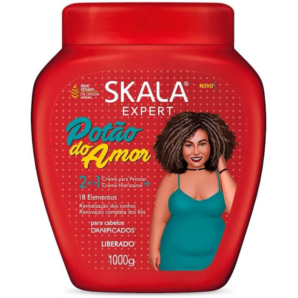 Creme de Tratamento Skala Expert Potão do Amor 2 em1 1Kg