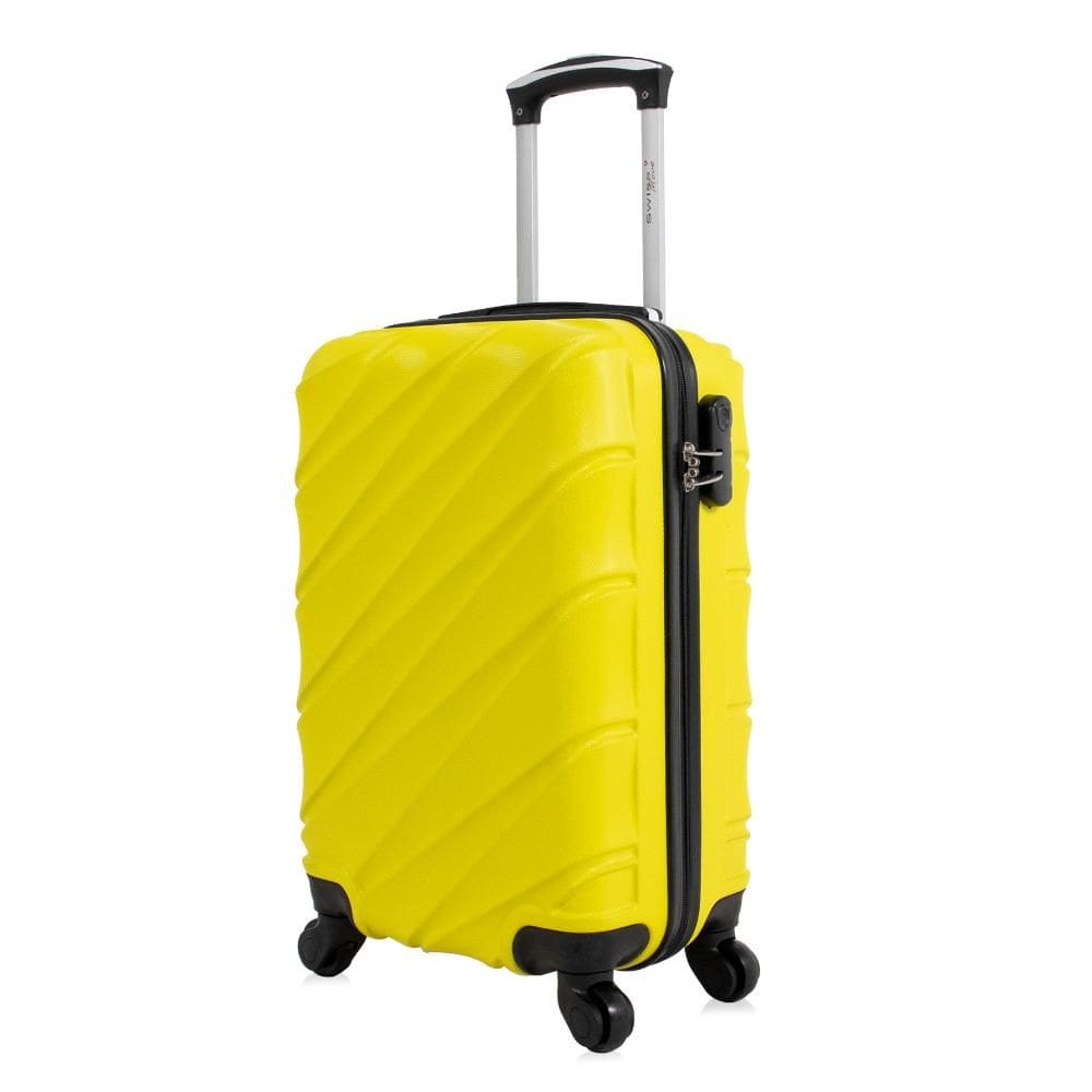 Mala de viagem bordo pequena 10kg Havana Swiss Move Amarelo