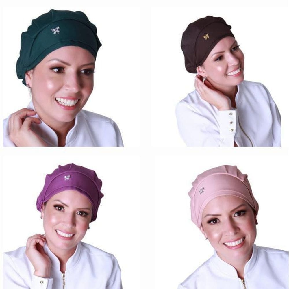 Kit Com 4 Toucas Cirúrgicas Princesaa2