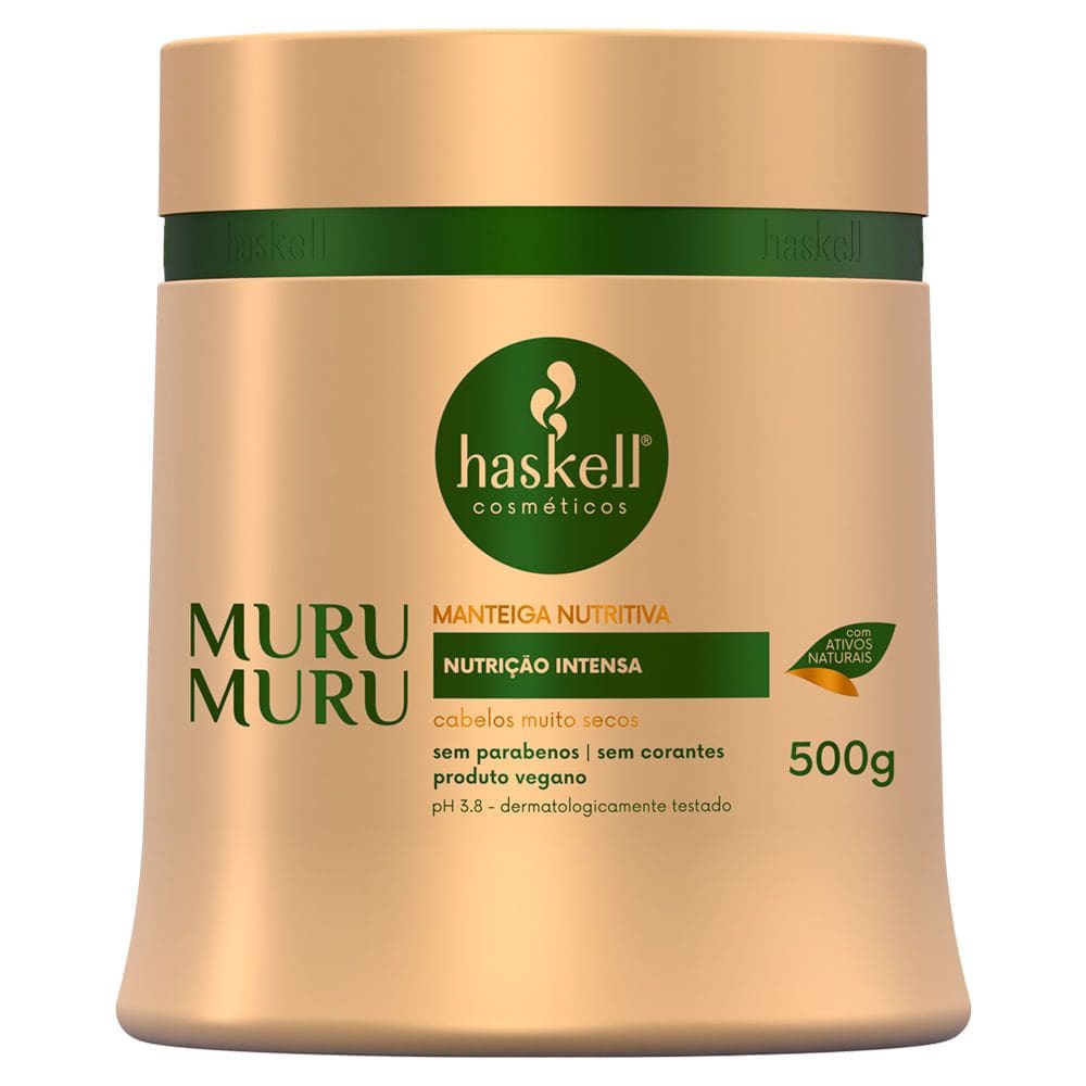Manteiga Hidratante Haskell Murumuru 500g