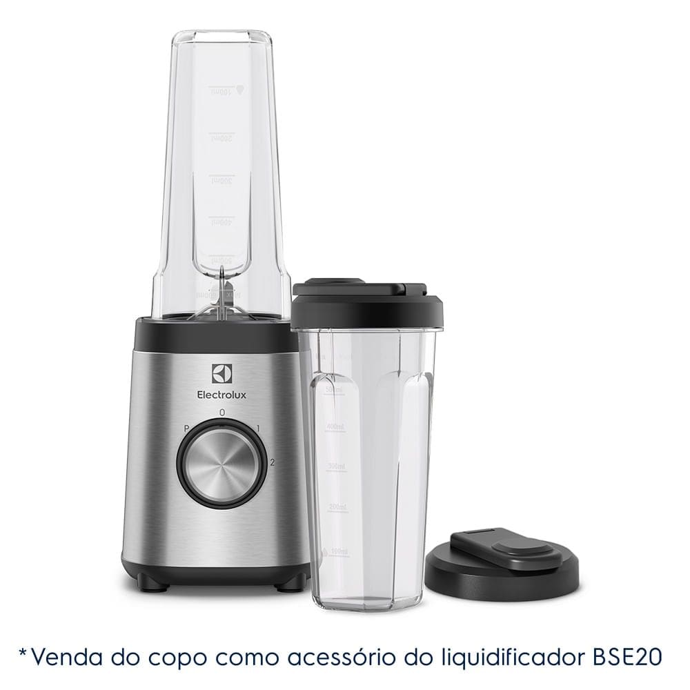 Garrafa de Plástico Electrolux Coqueteleira Shaker 600ml Sport Blender