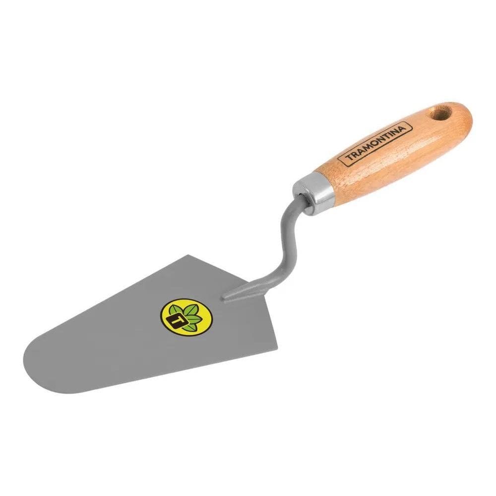 2X Colher De Pedreiro Canto Reto 6 Cabo Madeira Tramontina A