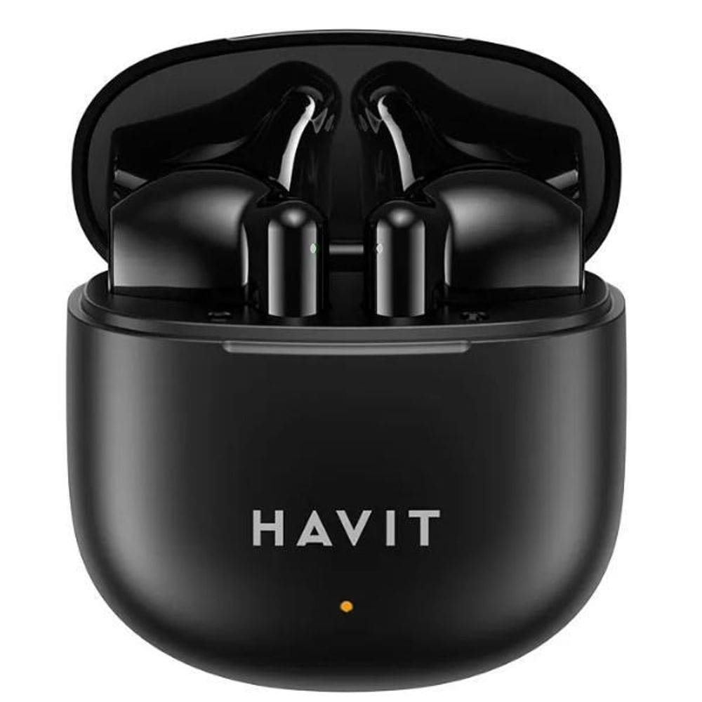 Fone Bluetooth Tws Havit Tw976 Preto Gamer Hd Ergonômico