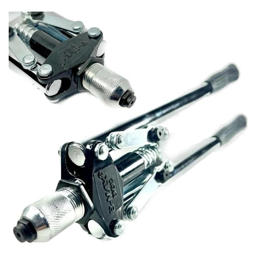 2X Rebitador Rebitadeira Alicate Manual Tipo Alavanca Aço In