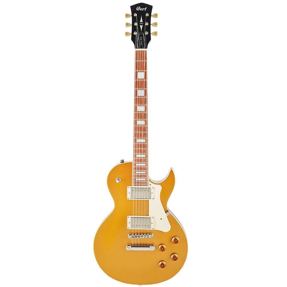 Guitarra Cort Cr200 Gt Les Paul Gold Top