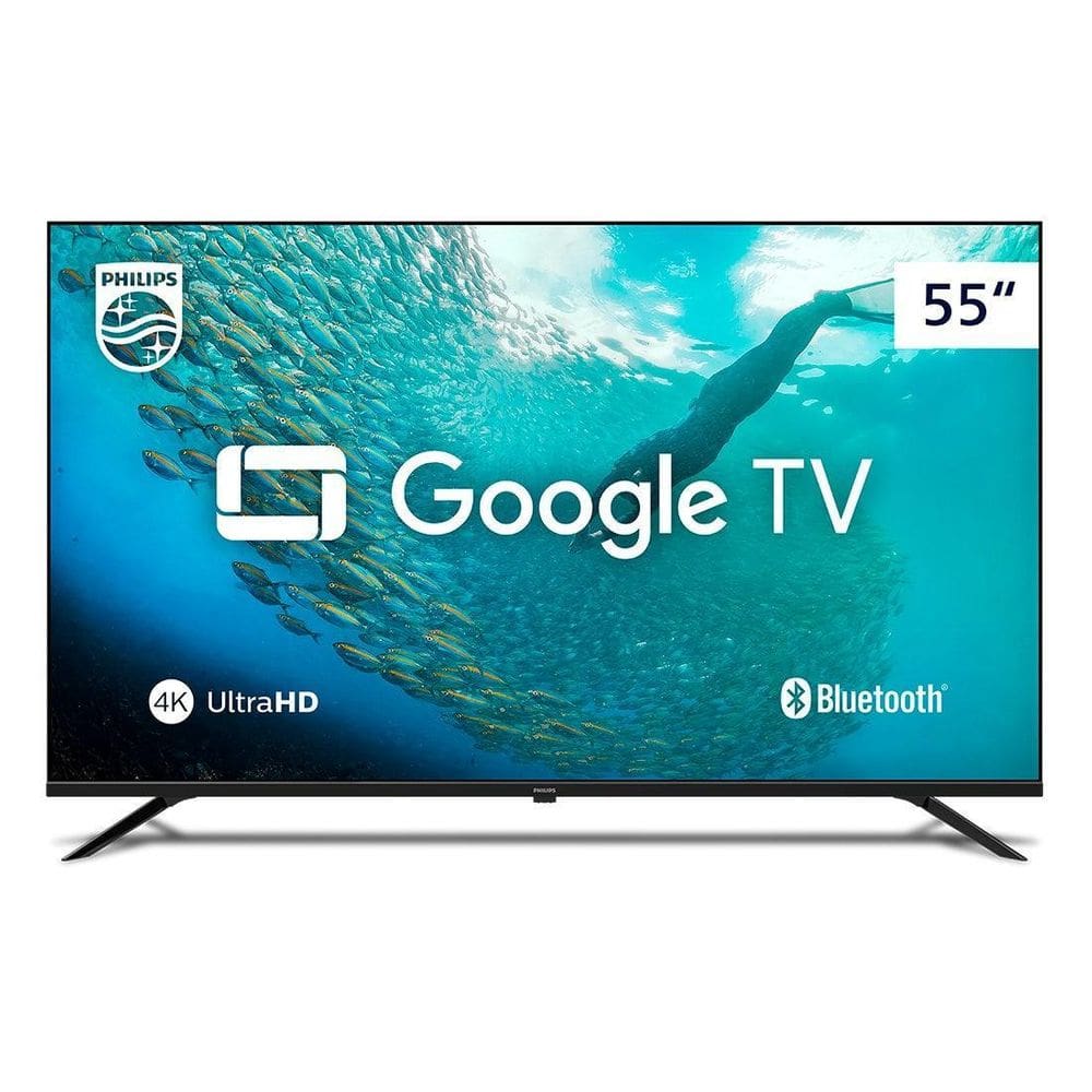 Smart Tv Philips 55 4K Uhd Google Tv - 55Pug7019/78
