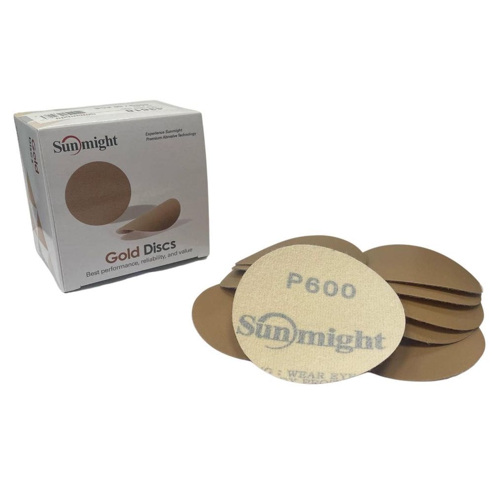 10Un Disco Lixa Sem Furos 3 P600 Sunmight
