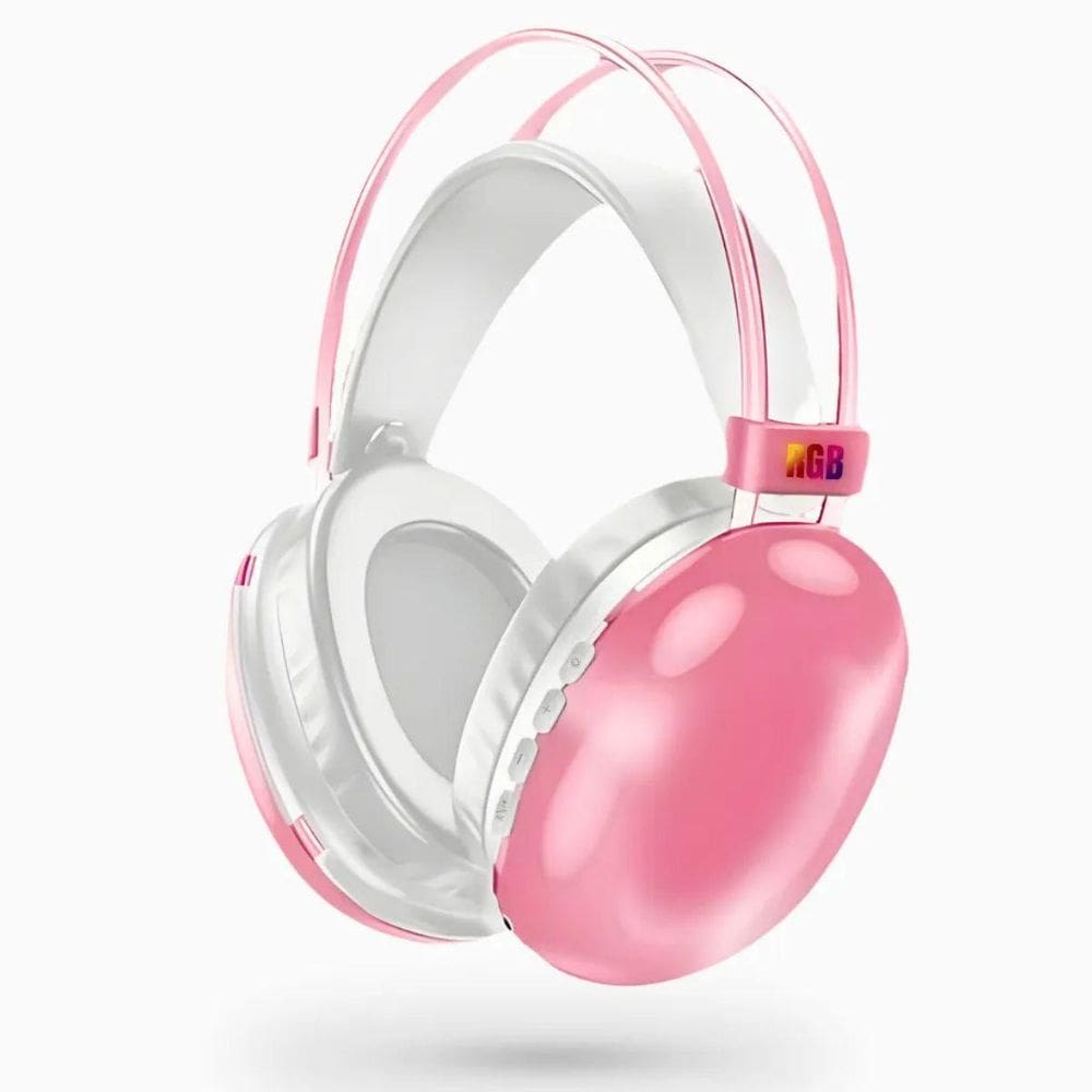 Headset Gamer Bluetooth 5.3 Pg580 Drivers 50Mm, Som 360, Rgb