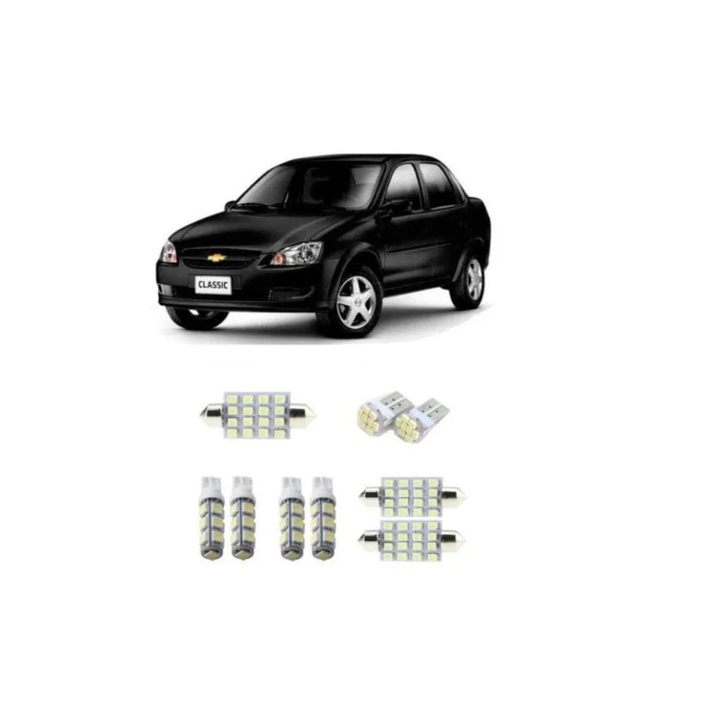 Chevrolet Corsa Classic Sedan Kit Lâmpada Led Tipo Xenon