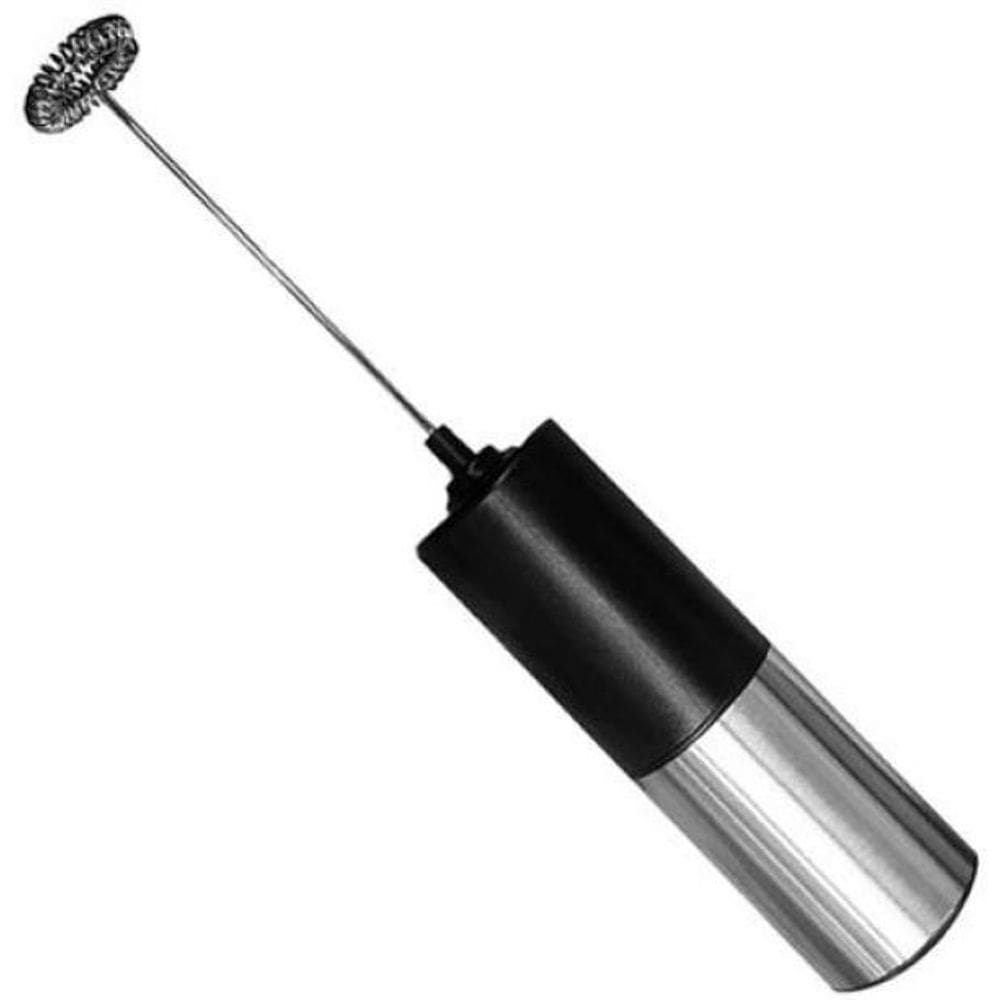 Mini Misturador De Inox A Pilha 21 Cm