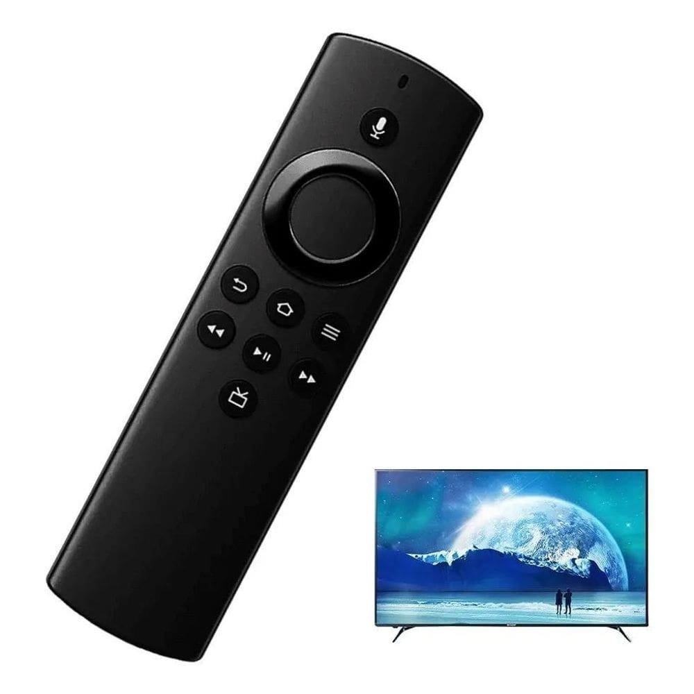 2X Controle Remoto Voz Para Amazon Fire Stick E Fire Stick 4
